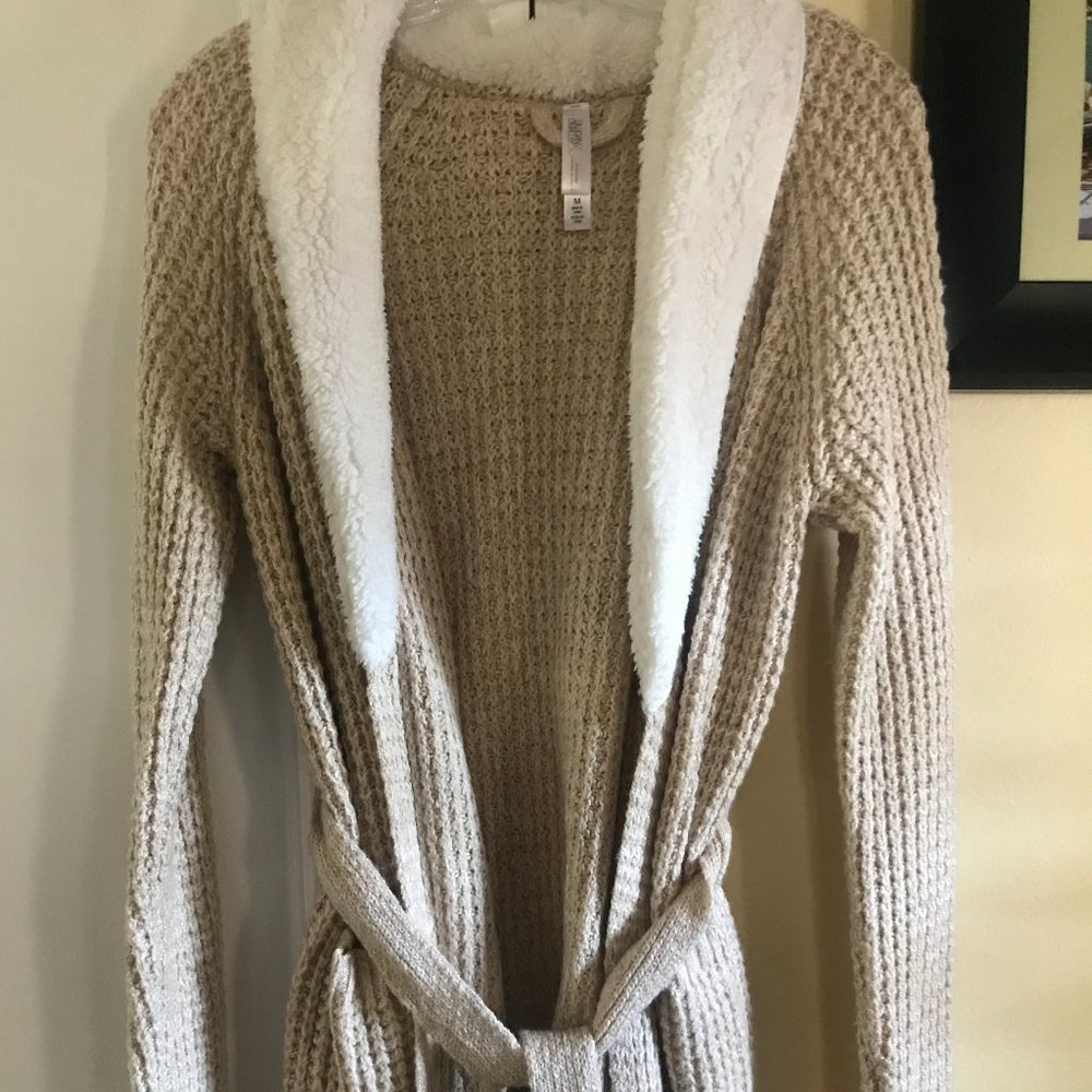 Cozy Tan Robe Size M - Picture 5 of 5